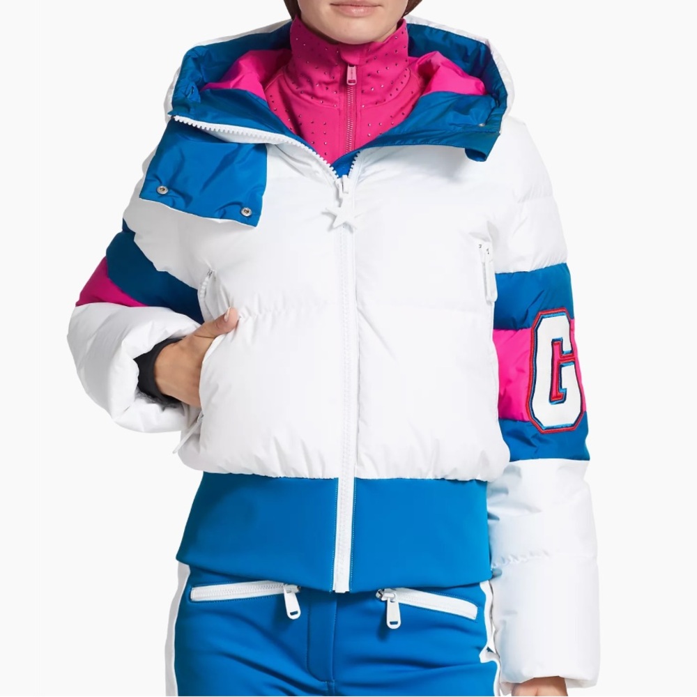 Goldbergh Colorblocked Puffer Ski Jacket